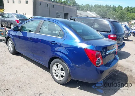 2013 Chevrolet Sonic Lt Auto из США, поврежденный, VIN 1G1JC5SH5D4150611
